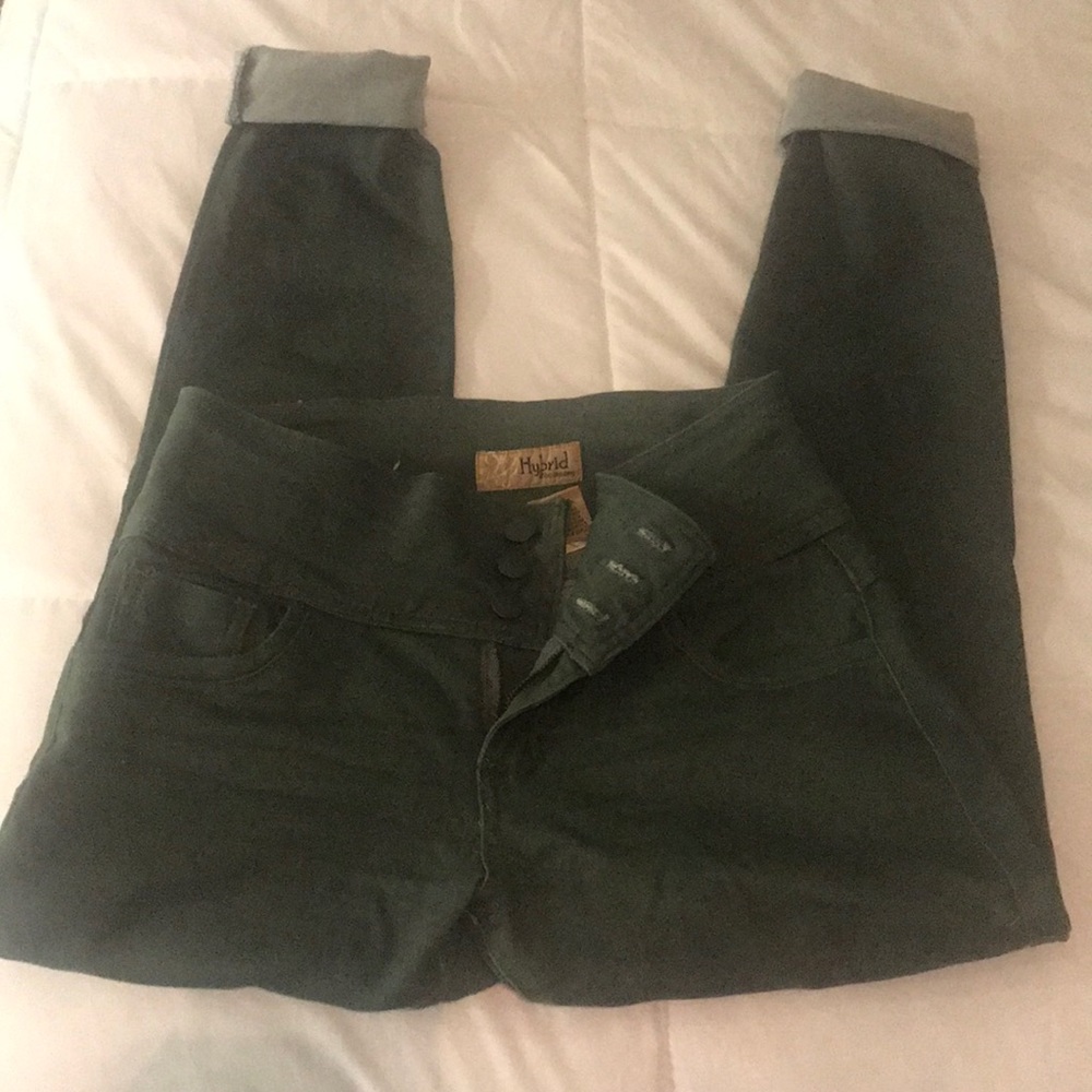 Dark green jeggings